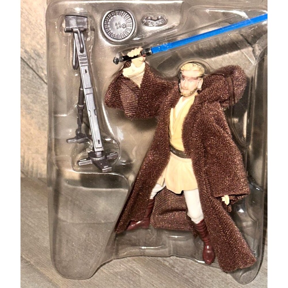 Star Wars 2002 OBI-WAN KENOBI Jedi Starfighter Pilot 3.75" Fig. #2 COMPLETE